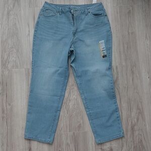 No Boundaries Light Blue Straight Leg Jeans